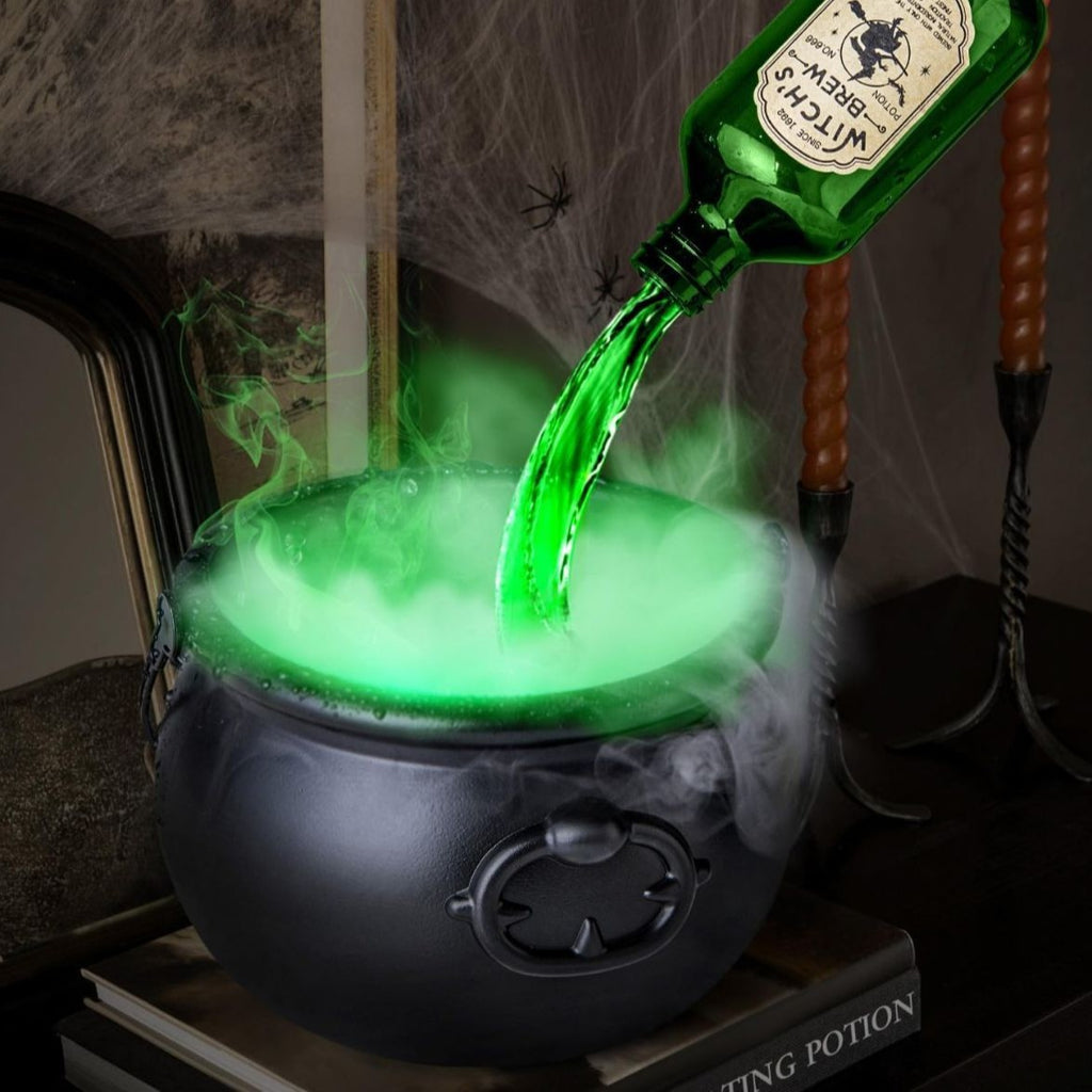 Halloween Wizard Bowl Magic Floating Bottle & Diffuser, Spooky Party Decor for Home, Bar & Halloween - Image  - Buy from fishymint