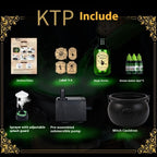 Halloween Wizard Bowl Magic Floating Bottle & Diffuser, Spooky Party Decor for Home, Bar & Halloween - Image  - Buy from fishymint