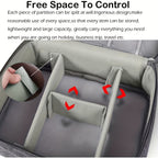Electronics Travel Organizer Bag, Portable Cable & Charger Storage Case for Digital Accessories - Image  - Buy from fishymint